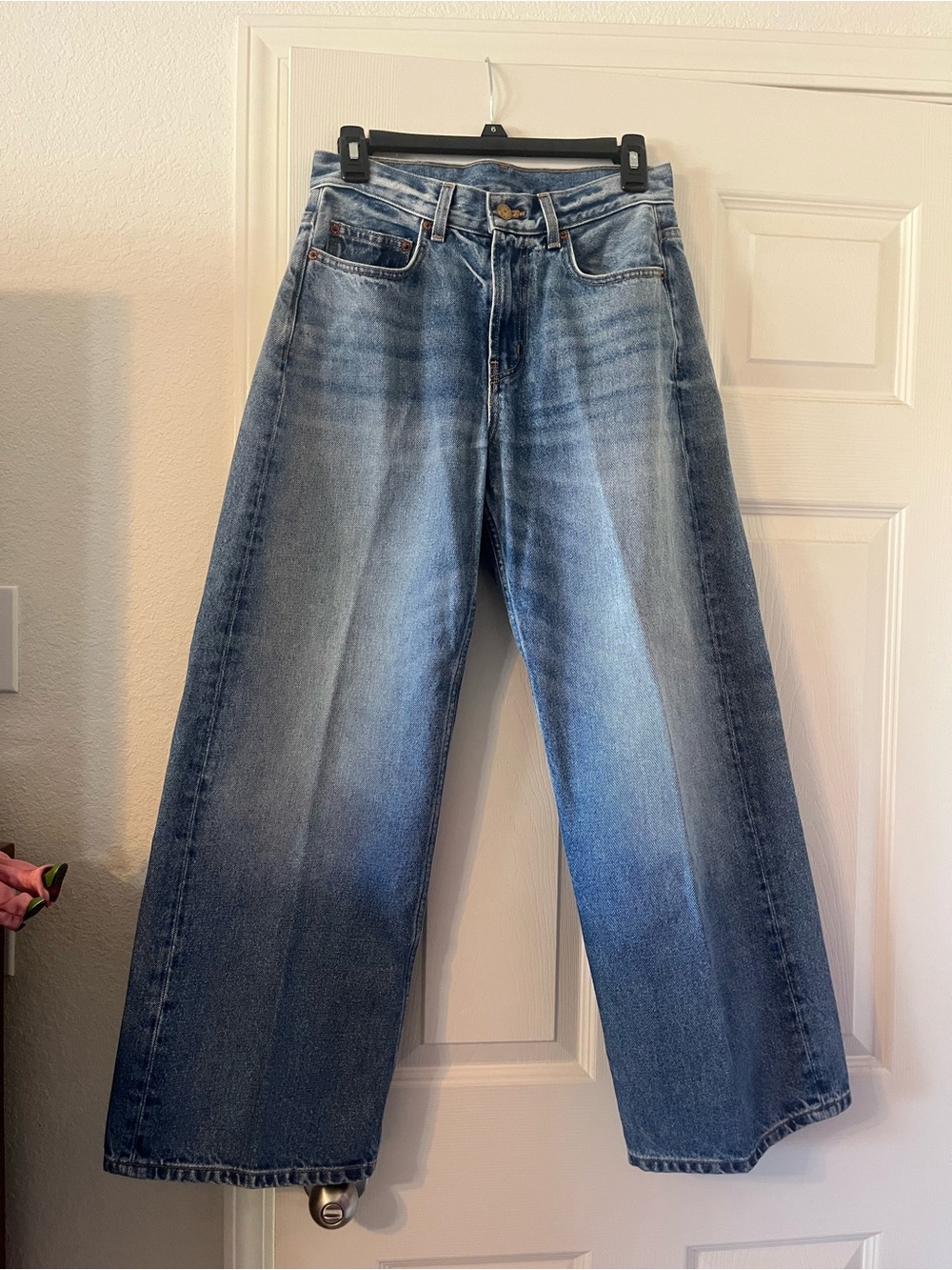 B Sides floppy jeans